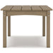 Hyland wave Outdoor Coffee Table - Premium Outdoor Cocktail Table from Ashley Furniture - Just $243.84! Shop now at Furniture Wholesale Plus  We are the best furniture store in Nashville, Hendersonville, Goodlettsville, Madison, Antioch, Mount Juliet, Lebanon, Gallatin, Springfield, Murfreesboro, Franklin, Brentwood