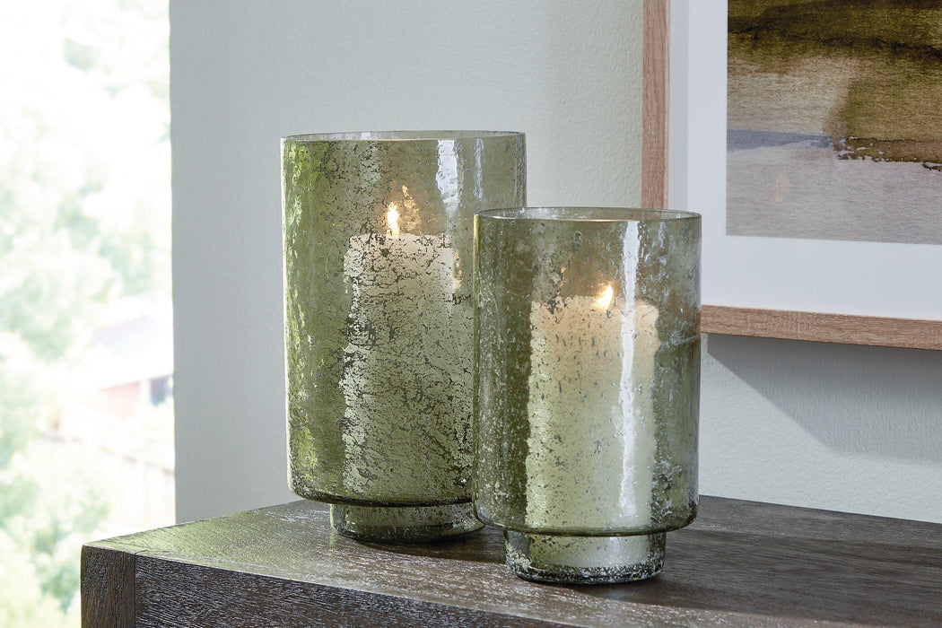 Clarkton Candle Holder Set (Set of 2) - Premium Candle Holder from Ashley Furniture - Just $53.18! Shop now at Furniture Wholesale Plus  We are the best furniture store in Nashville, Hendersonville, Goodlettsville, Madison, Antioch, Mount Juliet, Lebanon, Gallatin, Springfield, Murfreesboro, Franklin, Brentwood