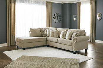 Dovemont 2-Piece Sectional with Chaise - Premium Sectional from Ashley Furniture - Just $1171.19! Shop now at Furniture Wholesale Plus  We are the best furniture store in Nashville, Hendersonville, Goodlettsville, Madison, Antioch, Mount Juliet, Lebanon, Gallatin, Springfield, Murfreesboro, Franklin, Brentwood