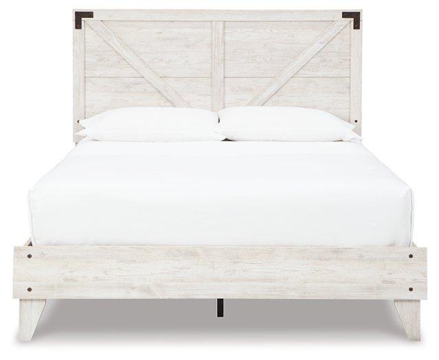 Shawburn Crossbuck Panel Bed - Premium Bed from Ashley Furniture - Just $274.80! Shop now at Furniture Wholesale Plus  We are the best furniture store in Nashville, Hendersonville, Goodlettsville, Madison, Antioch, Mount Juliet, Lebanon, Gallatin, Springfield, Murfreesboro, Franklin, Brentwood