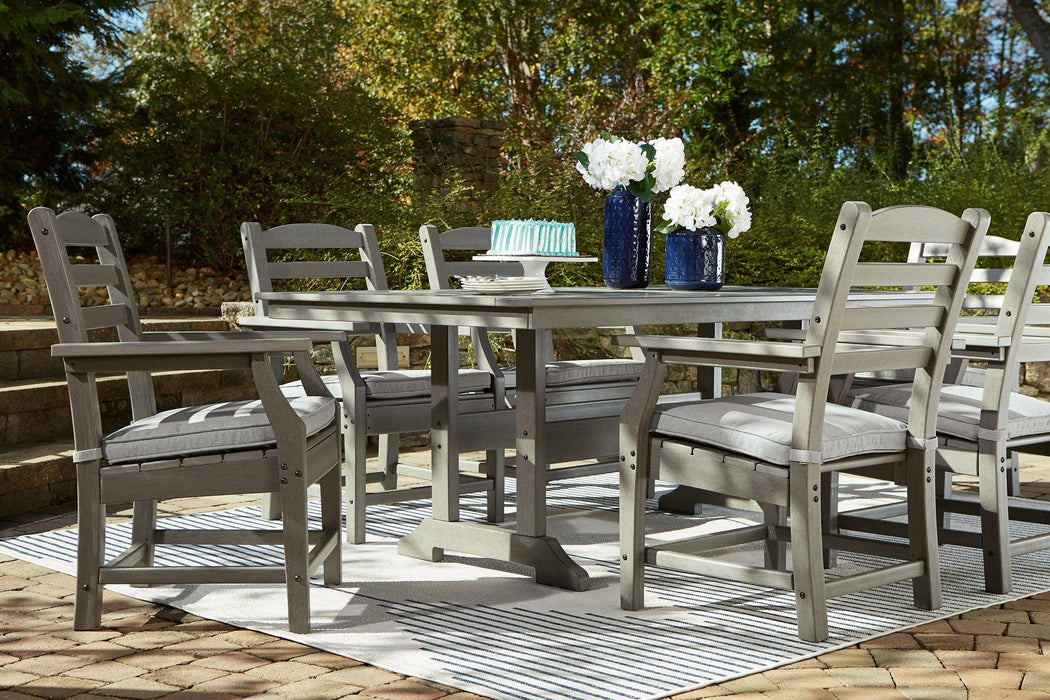 Visola Outdoor Dining Table - Premium Outdoor Dining Table from Ashley Furniture - Just $880.86! Shop now at Furniture Wholesale Plus  We are the best furniture store in Nashville, Hendersonville, Goodlettsville, Madison, Antioch, Mount Juliet, Lebanon, Gallatin, Springfield, Murfreesboro, Franklin, Brentwood