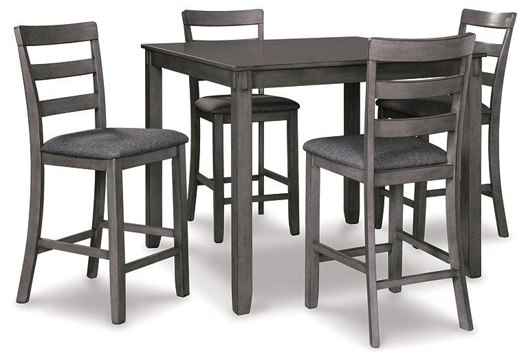 Bridson Counter Height Dining Table and Bar Stools (Set of 5) - Premium Counter Height Table from Ashley Furniture - Just $456.53! Shop now at Furniture Wholesale Plus  We are the best furniture store in Nashville, Hendersonville, Goodlettsville, Madison, Antioch, Mount Juliet, Lebanon, Gallatin, Springfield, Murfreesboro, Franklin, Brentwood