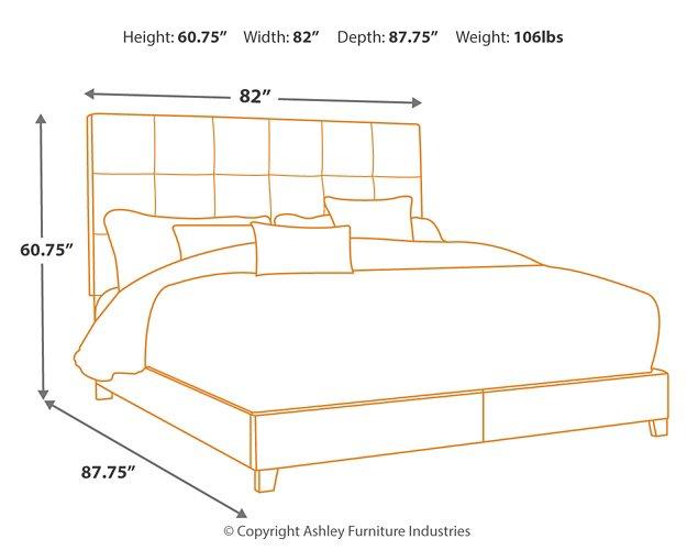 Dolante Upholstered Bed - Premium Bed from Ashley Furniture - Just $311.73! Shop now at Furniture Wholesale Plus  We are the best furniture store in Nashville, Hendersonville, Goodlettsville, Madison, Antioch, Mount Juliet, Lebanon, Gallatin, Springfield, Murfreesboro, Franklin, Brentwood