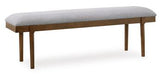 Lyncott 59" Upholstered Dining Bench - Premium Bench from Ashley Furniture - Just $144.80! Shop now at Furniture Wholesale Plus  We are the best furniture store in Nashville, Hendersonville, Goodlettsville, Madison, Antioch, Mount Juliet, Lebanon, Gallatin, Springfield, Murfreesboro, Franklin, Brentwood