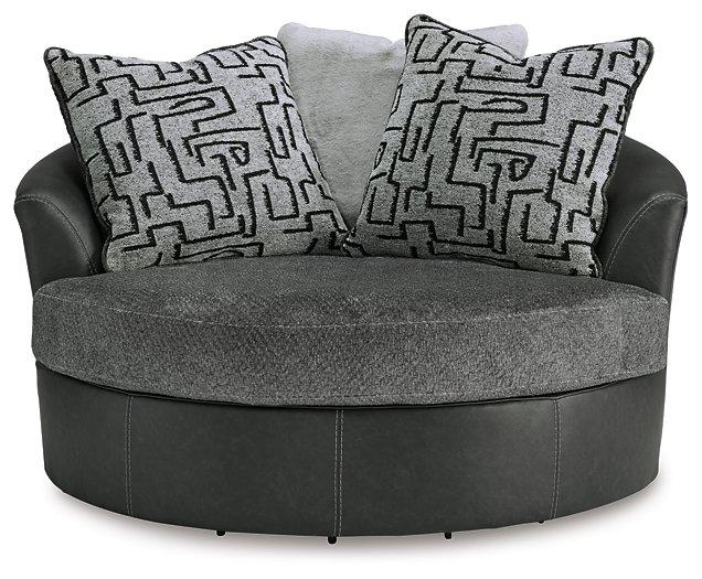 Brixley Pier Oversized Swivel Accent Chair - Premium Chair from Ashley Furniture - Just $592.52! Shop now at Furniture Wholesale Plus  We are the best furniture store in Nashville, Hendersonville, Goodlettsville, Madison, Antioch, Mount Juliet, Lebanon, Gallatin, Springfield, Murfreesboro, Franklin, Brentwood