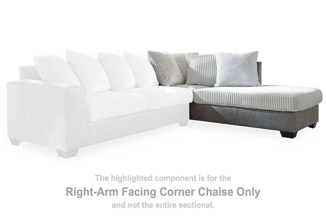 Clairette Court Sectional with Chaise - Premium Sectional from Ashley Furniture - Just $916.97! Shop now at Furniture Wholesale Plus  We are the best furniture store in Nashville, Hendersonville, Goodlettsville, Madison, Antioch, Mount Juliet, Lebanon, Gallatin, Springfield, Murfreesboro, Franklin, Brentwood