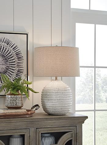 Jamon Table Lamp - Premium Table Lamp from Ashley Furniture - Just $125.56! Shop now at Furniture Wholesale Plus  We are the best furniture store in Nashville, Hendersonville, Goodlettsville, Madison, Antioch, Mount Juliet, Lebanon, Gallatin, Springfield, Murfreesboro, Franklin, Brentwood