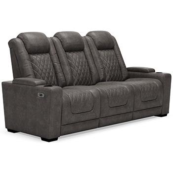 HyllMont Power Reclining Sofa - Premium Sofa from Ashley Furniture - Just $1364.31! Shop now at Furniture Wholesale Plus  We are the best furniture store in Nashville, Hendersonville, Goodlettsville, Madison, Antioch, Mount Juliet, Lebanon, Gallatin, Springfield, Murfreesboro, Franklin, Brentwood