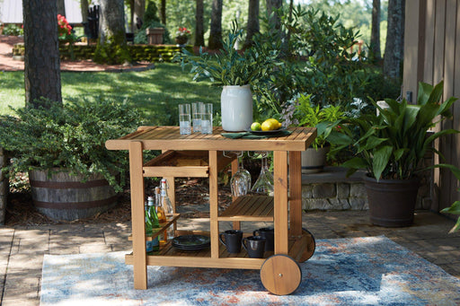 Kailani Serving Cart - Premium Outdoor Serving Cart from Ashley Furniture - Just $156.87! Shop now at Furniture Wholesale Plus  We are the best furniture store in Nashville, Hendersonville, Goodlettsville, Madison, Antioch, Mount Juliet, Lebanon, Gallatin, Springfield, Murfreesboro, Franklin, Brentwood