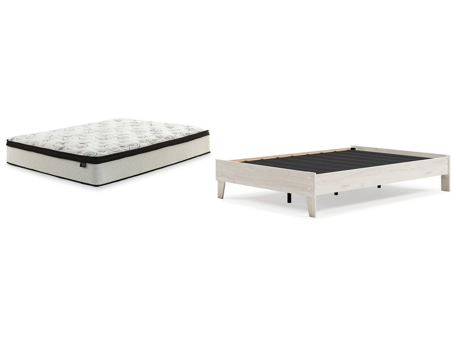 Socalle Bed and Mattress Set - Premium Mattress Set from Ashley Furniture - Just $351.57! Shop now at Furniture Wholesale Plus  We are the best furniture store in Nashville, Hendersonville, Goodlettsville, Madison, Antioch, Mount Juliet, Lebanon, Gallatin, Springfield, Murfreesboro, Franklin, Brentwood