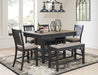 Tyler Creek Counter Height Dining Set - Premium Dining Room Set from Ashley Furniture - Just $1180.56! Shop now at Furniture Wholesale Plus  We are the best furniture store in Nashville, Hendersonville, Goodlettsville, Madison, Antioch, Mount Juliet, Lebanon, Gallatin, Springfield, Murfreesboro, Franklin, Brentwood