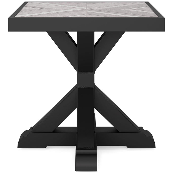 Beachcroft Outdoor End Table - Premium Outdoor End Table from Ashley Furniture - Just $416.85! Shop now at Furniture Wholesale Plus  We are the best furniture store in Nashville, Hendersonville, Goodlettsville, Madison, Antioch, Mount Juliet, Lebanon, Gallatin, Springfield, Murfreesboro, Franklin, Brentwood