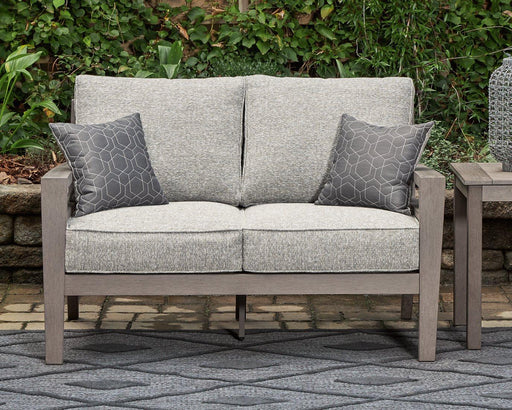 Hillside Barn Outdoor Loveseat with Cushion - Premium Outdoor Seating from Ashley Furniture - Just $1287.92! Shop now at Furniture Wholesale Plus  We are the best furniture store in Nashville, Hendersonville, Goodlettsville, Madison, Antioch, Mount Juliet, Lebanon, Gallatin, Springfield, Murfreesboro, Franklin, Brentwood