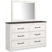 Gerridan Dresser and Mirror - Premium Dresser & Mirror from Ashley Furniture - Just $428.37! Shop now at Furniture Wholesale Plus  We are the best furniture store in Nashville, Hendersonville, Goodlettsville, Madison, Antioch, Mount Juliet, Lebanon, Gallatin, Springfield, Murfreesboro, Franklin, Brentwood