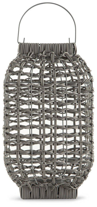 Evonne Lantern - Premium Candle Holder from Ashley Furniture - Just $53.18! Shop now at Furniture Wholesale Plus  We are the best furniture store in Nashville, Hendersonville, Goodlettsville, Madison, Antioch, Mount Juliet, Lebanon, Gallatin, Springfield, Murfreesboro, Franklin, Brentwood