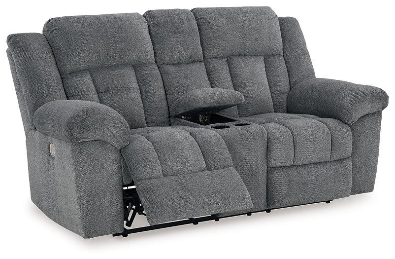 Tip-Off Power Reclining Loveseat - Premium Loveseat from Ashley Furniture - Just $1079.61! Shop now at Furniture Wholesale Plus  We are the best furniture store in Nashville, Hendersonville, Goodlettsville, Madison, Antioch, Mount Juliet, Lebanon, Gallatin, Springfield, Murfreesboro, Franklin, Brentwood