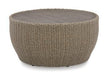 Danson Outdoor Coffee Table - Premium Outdoor Cocktail Table from Ashley Furniture - Just $416.85! Shop now at Furniture Wholesale Plus  We are the best furniture store in Nashville, Hendersonville, Goodlettsville, Madison, Antioch, Mount Juliet, Lebanon, Gallatin, Springfield, Murfreesboro, Franklin, Brentwood