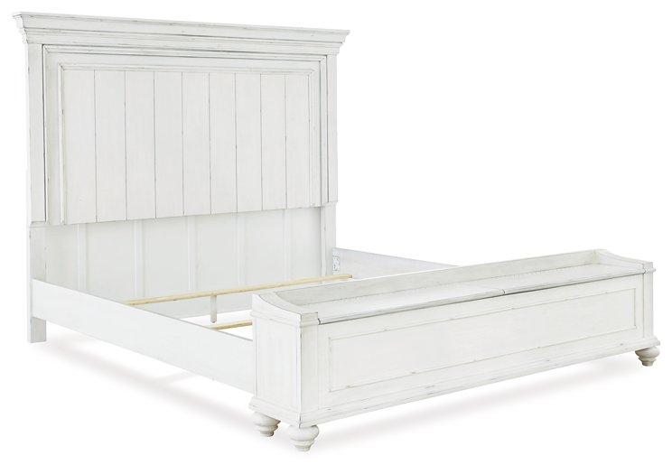 Kanwyn Bed with Storage Bench - Premium Bed from Ashley Furniture - Just $830.59! Shop now at Furniture Wholesale Plus  We are the best furniture store in Nashville, Hendersonville, Goodlettsville, Madison, Antioch, Mount Juliet, Lebanon, Gallatin, Springfield, Murfreesboro, Franklin, Brentwood