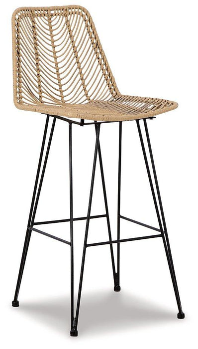 Angentree Bar Height Bar Stool - Premium Barstool from Ashley Furniture - Just $176.98! Shop now at Furniture Wholesale Plus  We are the best furniture store in Nashville, Hendersonville, Goodlettsville, Madison, Antioch, Mount Juliet, Lebanon, Gallatin, Springfield, Murfreesboro, Franklin, Brentwood