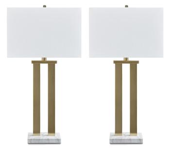 Coopermen Table Lamp (Set of 2) - Premium Table Lamp Pair from Ashley Furniture - Just $107.91! Shop now at Furniture Wholesale Plus  We are the best furniture store in Nashville, Hendersonville, Goodlettsville, Madison, Antioch, Mount Juliet, Lebanon, Gallatin, Springfield, Murfreesboro, Franklin, Brentwood