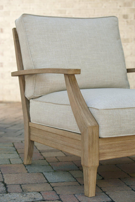 Clare View Lounge Chair with Cushion - Premium Outdoor Seating from Ashley Furniture - Just $466.54! Shop now at Furniture Wholesale Plus  We are the best furniture store in Nashville, Hendersonville, Goodlettsville, Madison, Antioch, Mount Juliet, Lebanon, Gallatin, Springfield, Murfreesboro, Franklin, Brentwood