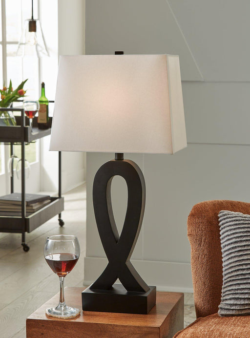 Markellton Table Lamp (Set of 2) - Premium Table Lamp Pair from Ashley Furniture - Just $99.08! Shop now at Furniture Wholesale Plus  We are the best furniture store in Nashville, Hendersonville, Goodlettsville, Madison, Antioch, Mount Juliet, Lebanon, Gallatin, Springfield, Murfreesboro, Franklin, Brentwood