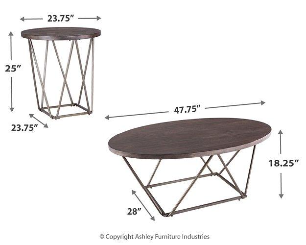 Neimhurst Table (Set of 3) - Premium Table Set from Ashley Furniture - Just $298.57! Shop now at Furniture Wholesale Plus  We are the best furniture store in Nashville, Hendersonville, Goodlettsville, Madison, Antioch, Mount Juliet, Lebanon, Gallatin, Springfield, Murfreesboro, Franklin, Brentwood