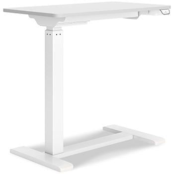 Lynxtyn Adjustable Height Home Office Side Desk - Premium Desk from Ashley Furniture - Just $161.89! Shop now at Furniture Wholesale Plus  We are the best furniture store in Nashville, Hendersonville, Goodlettsville, Madison, Antioch, Mount Juliet, Lebanon, Gallatin, Springfield, Murfreesboro, Franklin, Brentwood