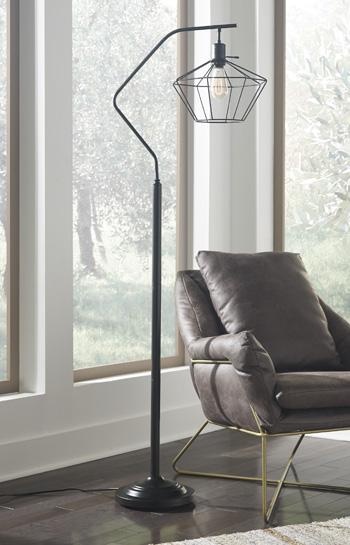 Makeika Floor Lamp - Premium Floor Lamp from Ashley Furniture - Just $99.08! Shop now at Furniture Wholesale Plus  We are the best furniture store in Nashville, Hendersonville, Goodlettsville, Madison, Antioch, Mount Juliet, Lebanon, Gallatin, Springfield, Murfreesboro, Franklin, Brentwood