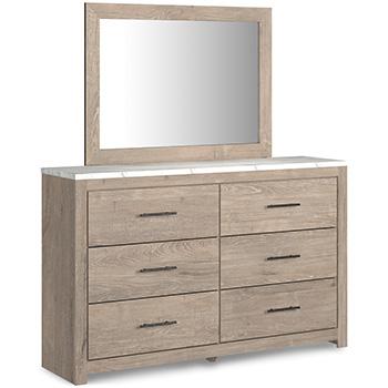 Senniberg Dresser and Mirror - Premium Dresser & Mirror from Ashley Furniture - Just $428.37! Shop now at Furniture Wholesale Plus  We are the best furniture store in Nashville, Hendersonville, Goodlettsville, Madison, Antioch, Mount Juliet, Lebanon, Gallatin, Springfield, Murfreesboro, Franklin, Brentwood