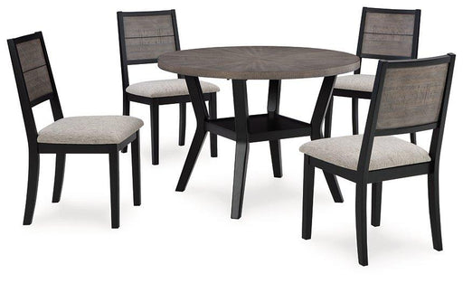 Corloda Dining Table and 4 Chairs (Set of 5) - Premium Dining Table from Ashley Furniture - Just $518.86! Shop now at Furniture Wholesale Plus  We are the best furniture store in Nashville, Hendersonville, Goodlettsville, Madison, Antioch, Mount Juliet, Lebanon, Gallatin, Springfield, Murfreesboro, Franklin, Brentwood