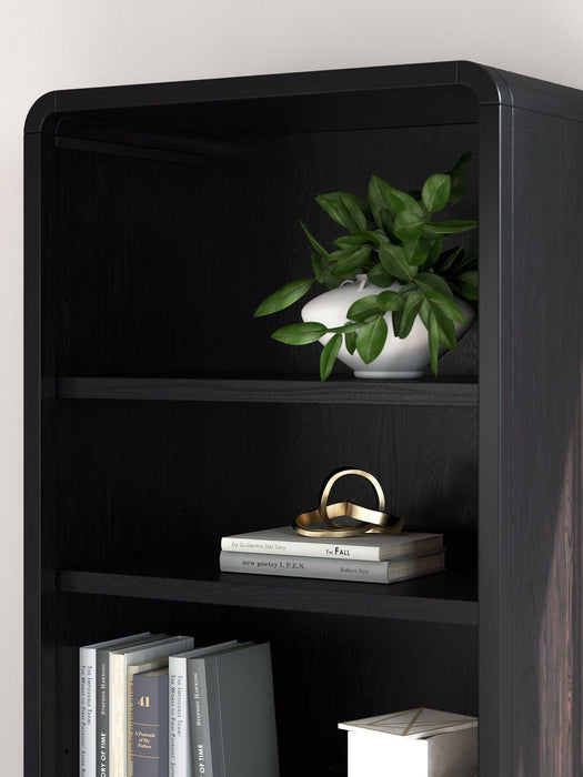 Rowanbeck 72" Bookcase - Premium Bookcase from Ashley Furniture - Just $372.06! Shop now at Furniture Wholesale Plus  We are the best furniture store in Nashville, Hendersonville, Goodlettsville, Madison, Antioch, Mount Juliet, Lebanon, Gallatin, Springfield, Murfreesboro, Franklin, Brentwood