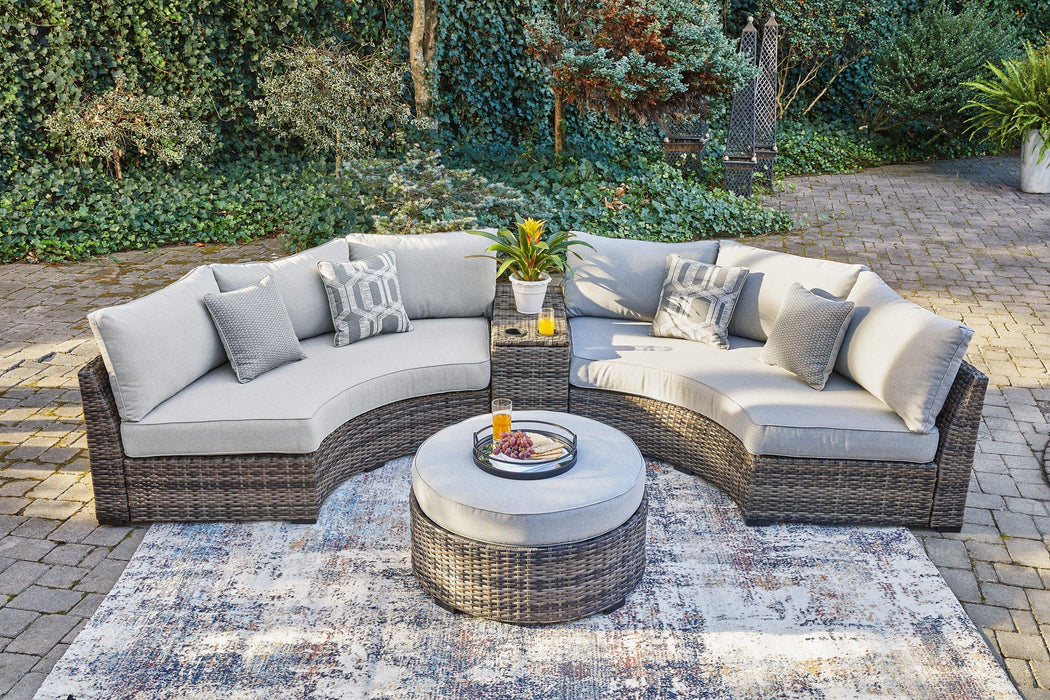 Harbor Court Outdoor Sectional - Premium Outdoor Seating from Ashley Furniture - Just $1467.17! Shop now at Furniture Wholesale Plus  We are the best furniture store in Nashville, Hendersonville, Goodlettsville, Madison, Antioch, Mount Juliet, Lebanon, Gallatin, Springfield, Murfreesboro, Franklin, Brentwood