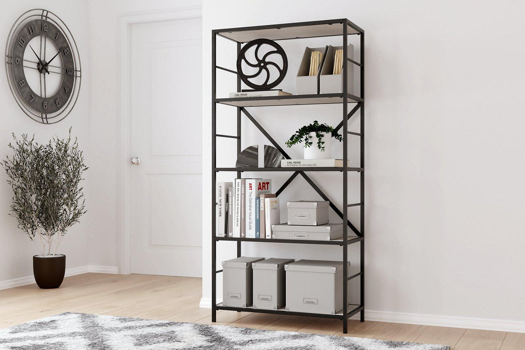 Bayflynn Bookcase - Premium Bookcase from Ashley Furniture - Just $114.22! Shop now at Furniture Wholesale Plus  We are the best furniture store in Nashville, Hendersonville, Goodlettsville, Madison, Antioch, Mount Juliet, Lebanon, Gallatin, Springfield, Murfreesboro, Franklin, Brentwood