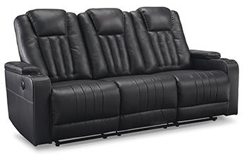 Center Point Reclining Sofa with Drop Down Table - Premium Sofa from Ashley Furniture - Just $1037.71! Shop now at Furniture Wholesale Plus  We are the best furniture store in Nashville, Hendersonville, Goodlettsville, Madison, Antioch, Mount Juliet, Lebanon, Gallatin, Springfield, Murfreesboro, Franklin, Brentwood