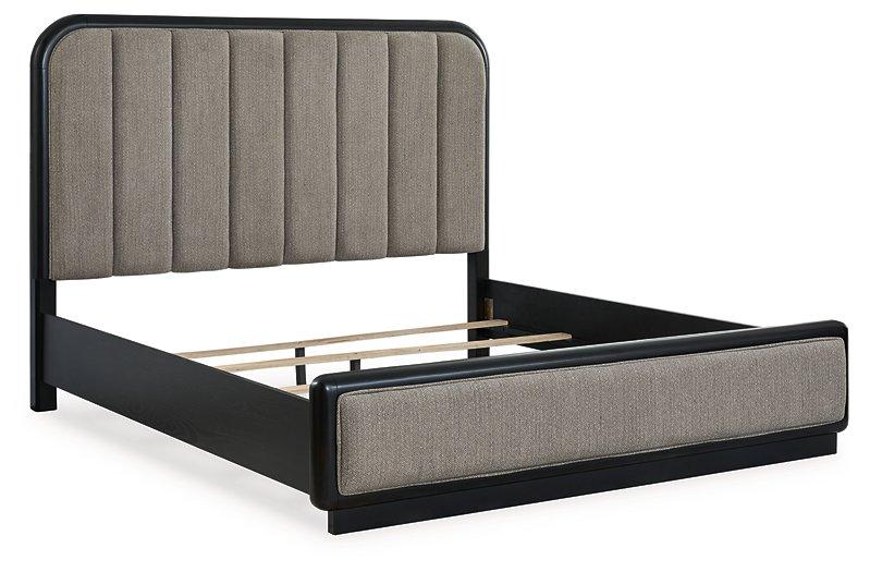 Rowanbeck Upholstered Bed - Premium Bed from Ashley Furniture - Just $663.68! Shop now at Furniture Wholesale Plus  We are the best furniture store in Nashville, Hendersonville, Goodlettsville, Madison, Antioch, Mount Juliet, Lebanon, Gallatin, Springfield, Murfreesboro, Franklin, Brentwood