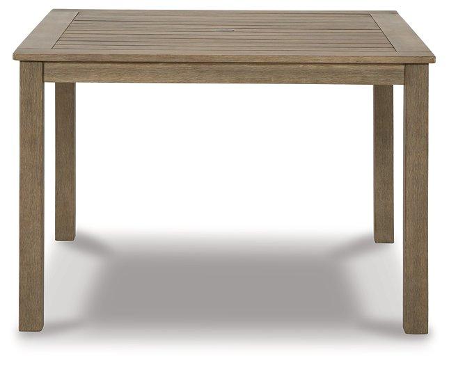 Aria Plains Outdoor Dining Table - Premium Outdoor Dining Table from Ashley Furniture - Just $321.78! Shop now at Furniture Wholesale Plus  We are the best furniture store in Nashville, Hendersonville, Goodlettsville, Madison, Antioch, Mount Juliet, Lebanon, Gallatin, Springfield, Murfreesboro, Franklin, Brentwood