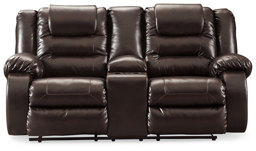 Vacherie Reclining Loveseat with Console - Premium Loveseat from Ashley Furniture - Just $790.08! Shop now at Furniture Wholesale Plus  We are the best furniture store in Nashville, Hendersonville, Goodlettsville, Madison, Antioch, Mount Juliet, Lebanon, Gallatin, Springfield, Murfreesboro, Franklin, Brentwood