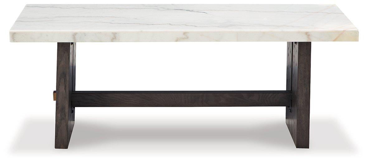 Burkhaus Coffee Table - Premium Cocktail Table from Ashley Furniture - Just $333.88! Shop now at Furniture Wholesale Plus  We are the best furniture store in Nashville, Hendersonville, Goodlettsville, Madison, Antioch, Mount Juliet, Lebanon, Gallatin, Springfield, Murfreesboro, Franklin, Brentwood