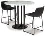 Centiar Counter Height Dining Set - Premium Barstool Set from Ashley Furniture - Just $474.62! Shop now at Furniture Wholesale Plus  We are the best furniture store in Nashville, Hendersonville, Goodlettsville, Madison, Antioch, Mount Juliet, Lebanon, Gallatin, Springfield, Murfreesboro, Franklin, Brentwood