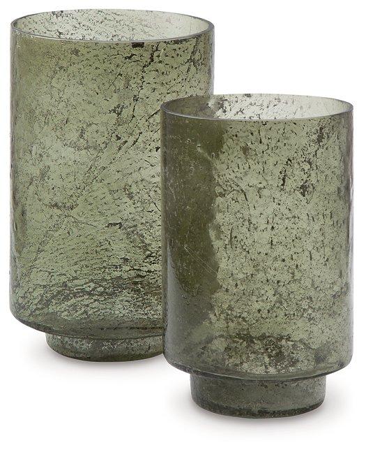 Clarkton Candle Holder Set (Set of 2) - Premium Candle Holder from Ashley Furniture - Just $53.18! Shop now at Furniture Wholesale Plus  We are the best furniture store in Nashville, Hendersonville, Goodlettsville, Madison, Antioch, Mount Juliet, Lebanon, Gallatin, Springfield, Murfreesboro, Franklin, Brentwood