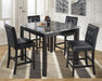 Maysville Counter Height Dining Table and Bar Stools (Set of 5) - Premium Counter Height Table from Ashley Furniture - Just $518.86! Shop now at Furniture Wholesale Plus  We are the best furniture store in Nashville, Hendersonville, Goodlettsville, Madison, Antioch, Mount Juliet, Lebanon, Gallatin, Springfield, Murfreesboro, Franklin, Brentwood