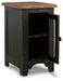 Valebeck Chairside End Table - Premium End Table from Ashley Furniture - Just $152.04! Shop now at Furniture Wholesale Plus  We are the best furniture store in Nashville, Hendersonville, Goodlettsville, Madison, Antioch, Mount Juliet, Lebanon, Gallatin, Springfield, Murfreesboro, Franklin, Brentwood