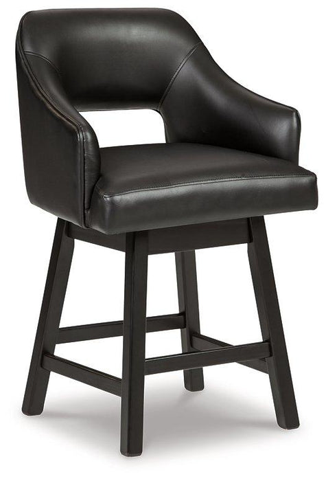 Tallenger Counter Height Bar Stool - Premium Barstool from Ashley Furniture - Just $154.86! Shop now at Furniture Wholesale Plus  We are the best furniture store in Nashville, Hendersonville, Goodlettsville, Madison, Antioch, Mount Juliet, Lebanon, Gallatin, Springfield, Murfreesboro, Franklin, Brentwood