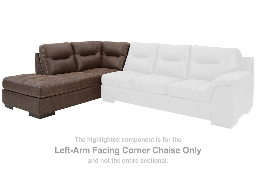 Maderla 2-Piece Sectional with Chaise - Premium Sectional from Ashley Furniture - Just $1224.15! Shop now at Furniture Wholesale Plus  We are the best furniture store in Nashville, Hendersonville, Goodlettsville, Madison, Antioch, Mount Juliet, Lebanon, Gallatin, Springfield, Murfreesboro, Franklin, Brentwood