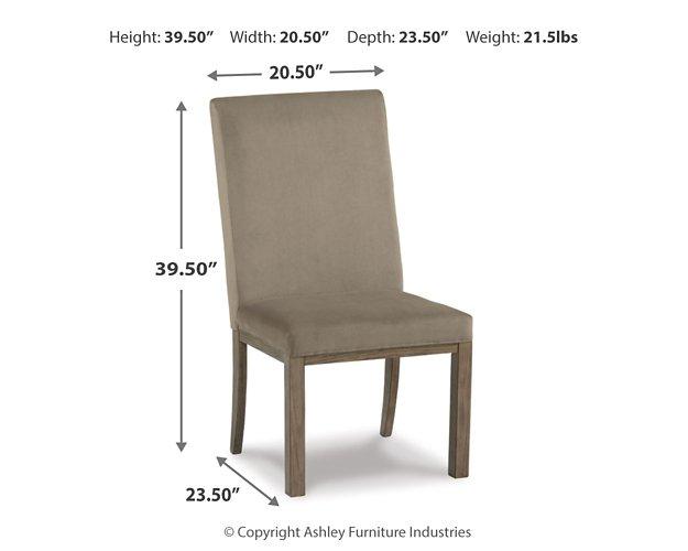 Chrestner Dining Chair - Premium Dining Chair from Ashley Furniture - Just $154.86! Shop now at Furniture Wholesale Plus  We are the best furniture store in Nashville, Hendersonville, Goodlettsville, Madison, Antioch, Mount Juliet, Lebanon, Gallatin, Springfield, Murfreesboro, Franklin, Brentwood