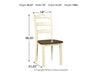 Woodanville Dining Chair - Premium Dining Chair from Ashley Furniture - Just $82.46! Shop now at Furniture Wholesale Plus  We are the best furniture store in Nashville, Hendersonville, Goodlettsville, Madison, Antioch, Mount Juliet, Lebanon, Gallatin, Springfield, Murfreesboro, Franklin, Brentwood