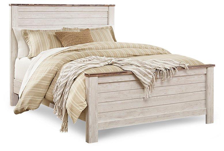 Willowton Bed - Premium Bed from Ashley Furniture - Just $265.48! Shop now at Furniture Wholesale Plus  We are the best furniture store in Nashville, Hendersonville, Goodlettsville, Madison, Antioch, Mount Juliet, Lebanon, Gallatin, Springfield, Murfreesboro, Franklin, Brentwood