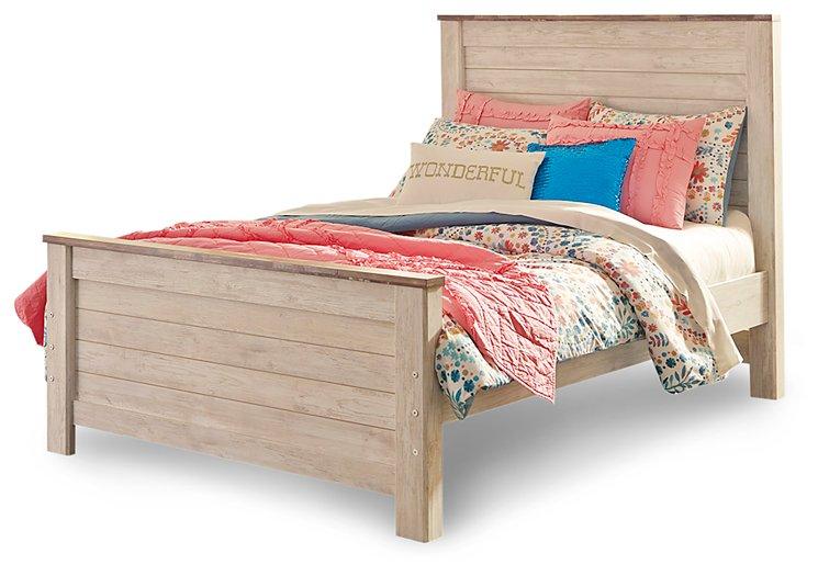 Willowton Bed - Premium Bed from Ashley Furniture - Just $265.48! Shop now at Furniture Wholesale Plus  We are the best furniture store in Nashville, Hendersonville, Goodlettsville, Madison, Antioch, Mount Juliet, Lebanon, Gallatin, Springfield, Murfreesboro, Franklin, Brentwood