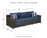 Grasson Lane Sofa with Cushion - Premium Outdoor Seating from Ashley Furniture - Just $1092.44! Shop now at Furniture Wholesale Plus  We are the best furniture store in Nashville, Hendersonville, Goodlettsville, Madison, Antioch, Mount Juliet, Lebanon, Gallatin, Springfield, Murfreesboro, Franklin, Brentwood